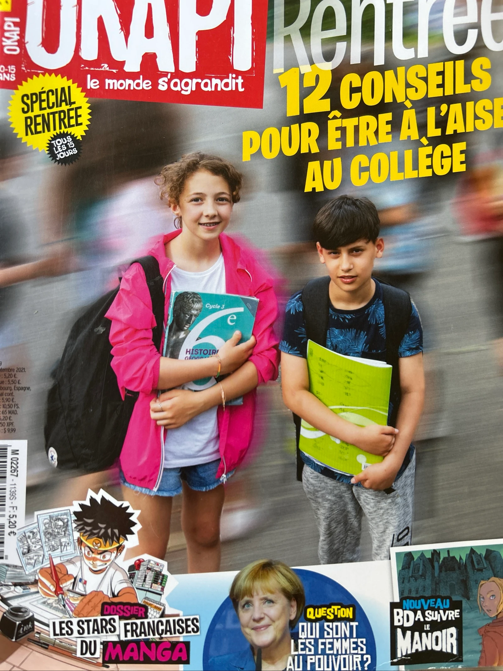 Rentrée OKAPI 100% ADO👍